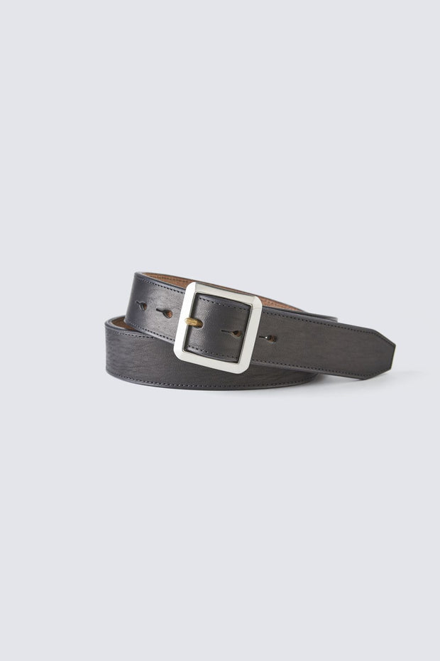 ACV-B02H HORSEHIDE NARROW GARRISON BELT – ADDICT CLOTHES