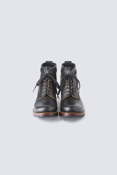 AB-02-ST STEERHIDE LACE-UP BOOTS