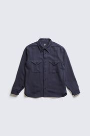 ACV-SH03CLW COTTON LINEN WOOL DOUBLE POCKET ARMY SHIRT